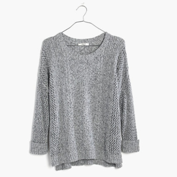 Madewell Sweaters - MADEWELL marled plaza pullover sweater